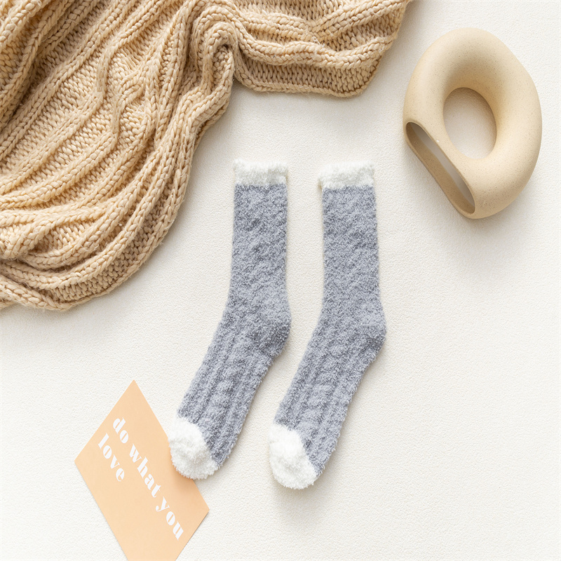 High Quality sport socks women silk fuzzy womens socks