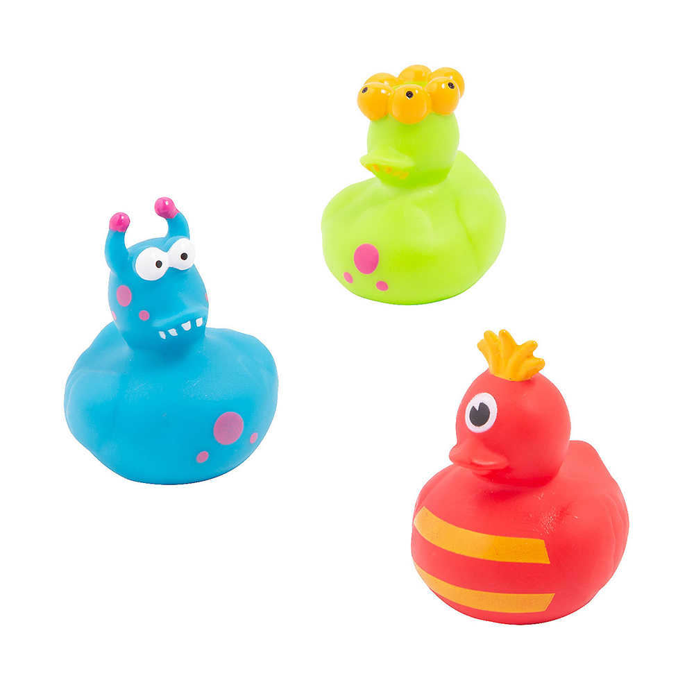 Easter Little rubber Yellow Duck squeaky baby bath shower toy suitable for toddlers 6 shipped randomly