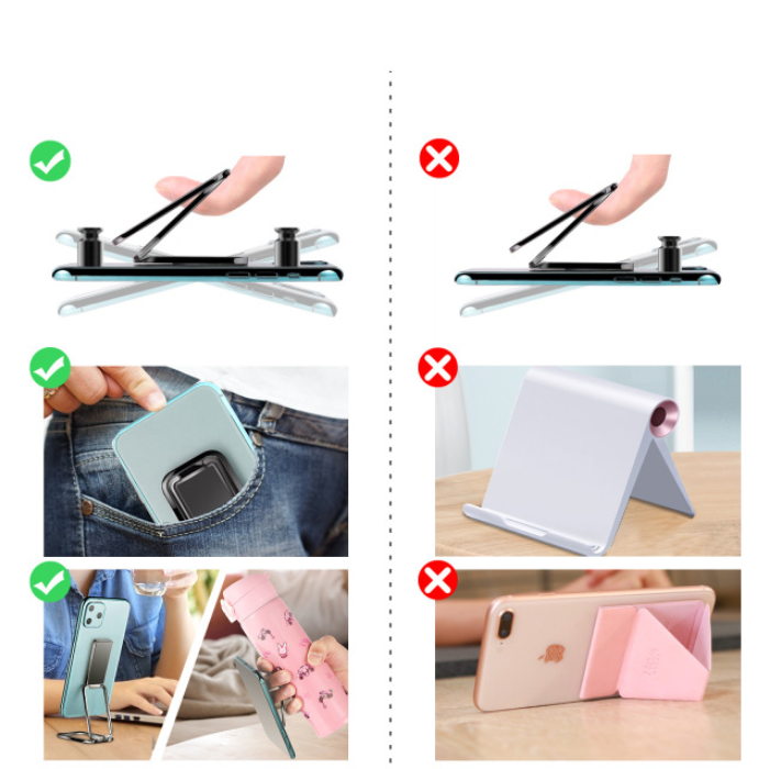 2022Ultra-thin foldable phone holder