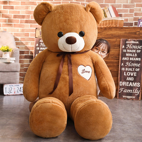 Big Size Toys 60cm-180cm Giant Teddy Bear Plush Toy Large Size Hugging Bear Doll