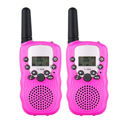 kid walkie talkies rechargeable 3 working time 22 channels Baby toys gift walki talkies for christmas toys gift