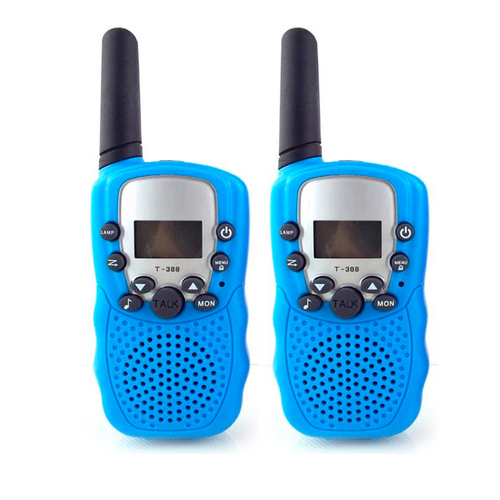 kid walkie talkies rechargeable 3 working time 22 channels Baby toys gift walki talkies for christmas toys gift