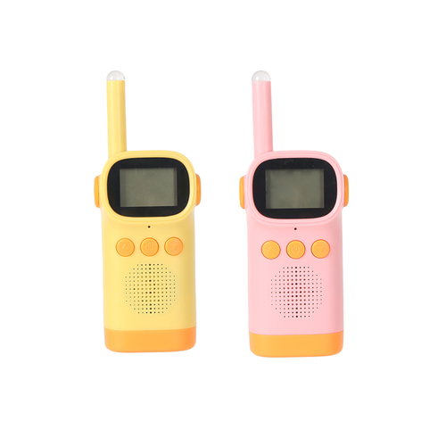 2PCS Spy Gadgets Baby Radio Phone 3km Range Toy Walkie Talkie For Children Kids Long Range Birthday Christmas Gift