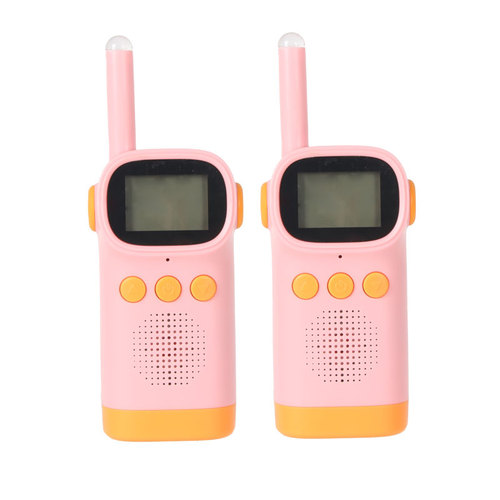 2PCS Spy Gadgets Baby Radio Phone 3km Range Toy Walkie Talkie For Children Kids Long Range Birthday Christmas Gift