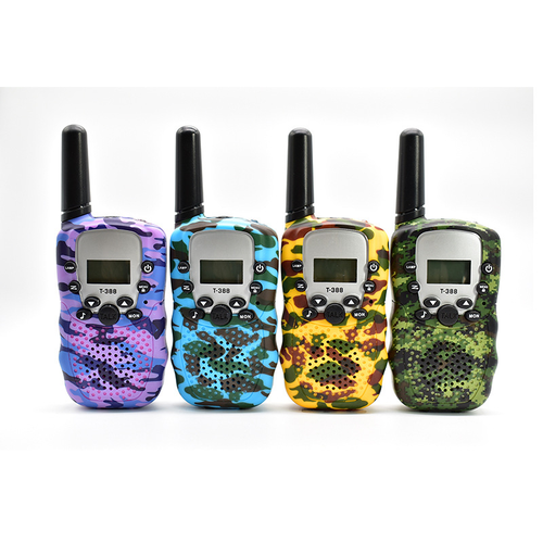 Camouflage Color 3-5km 22 Channels Two Way Smart Phone Range Radio Kids Toy Mini Mobile Wireless Walkie Talkie Celular