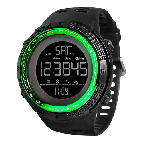 SHIYUNMECross-border large dial watch Men's waterproof sports multifunctional luminous electronic watch