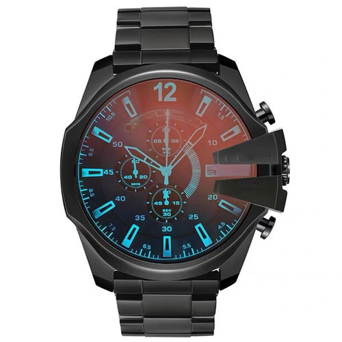 Men Wrist Watches Dual Time Lcd Analog Waterproof Quartz Digital Sports Watch relojs /