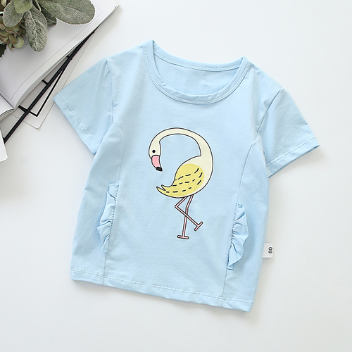 Variety Of Styles Bulk  Short Sleeve Clothes Kid T Shirt Boy Baby Girl T-shirt
