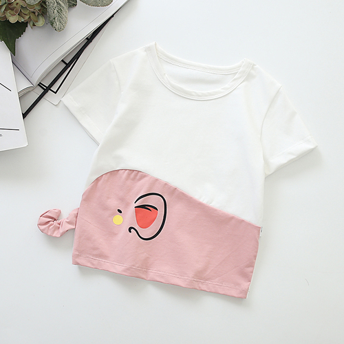 Variety Of Styles Bulk  Short Sleeve Clothes Kid T Shirt Boy Baby Girl T-shirt