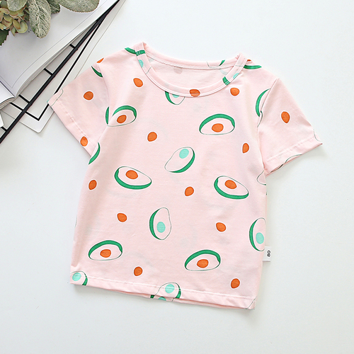 Variety Of Styles Bulk  Short Sleeve Clothes Kid T Shirt Boy Baby Girl T-shirt