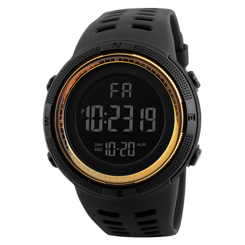  Fashion Black Plastic Digital Led Watch Cheap Reloj Sports Watches Men Wrist Waterproof Digital For Outdoor