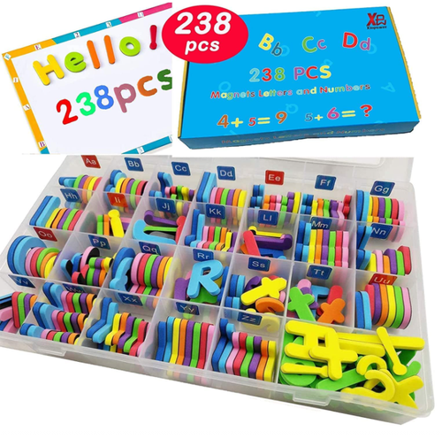 Foam Magnet Letters EVA Alphabet Magnetic Letter Soft Magnetic Sticker For Kid