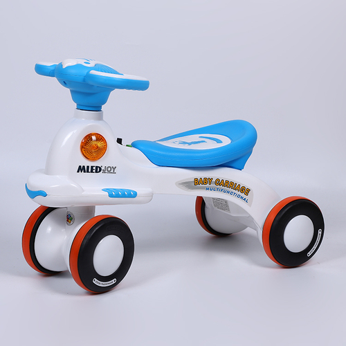 Amazon hot sale indoor and outdoor toy children's swing car blue red twist car