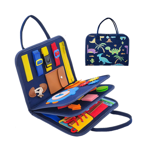   Montessori functional board multifunction shape matching math busy board learning