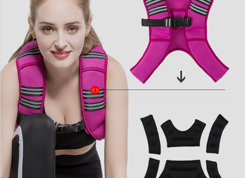 ONESTARSPORTS Fitness Sand Filled Walking Weighted Work Out Vest