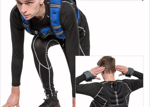 ONESTARSPORTS Fitness Sand Filled Walking Weighted Work Out Vest