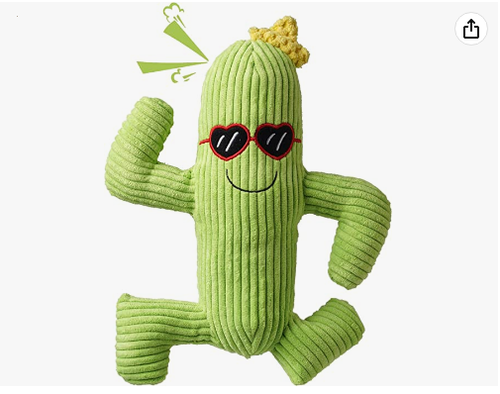  molar cute cactus plush funny sounding  dental care durable low-price luxury hot sell dog pet toy