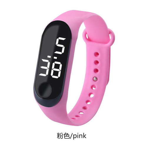 M3 Smart Digital Watch Bracelet For Men Women With Heart Rate Monitoring Touch Electronic Sports Watch