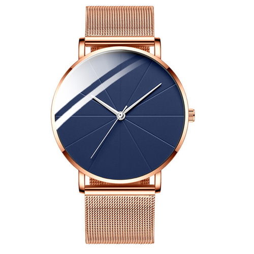 Top Luxury Brand Fashion Quartz Watches Men Women Casual Slim Mesh Steel Sports Watch Male Hour Clock Relogio Masculino