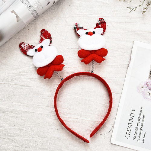 Christmas Decoration Head Hat Toppers Headbands Hair Accessories