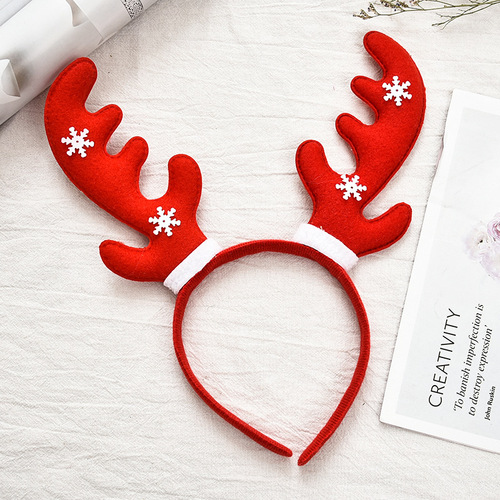 Christmas Decoration Head Hat Toppers Headbands Hair Accessories