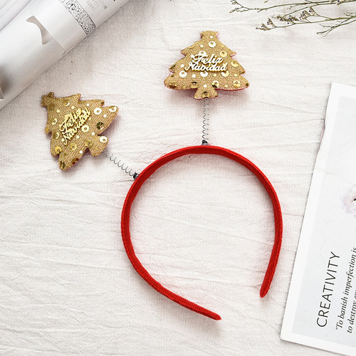 Christmas Decoration Head Hat Toppers Headbands Hair Accessories