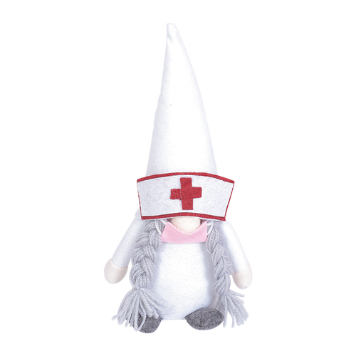 Christmas Faceless Doctor Plush Dolls House Accessories Cartoon Children Soft Dolls