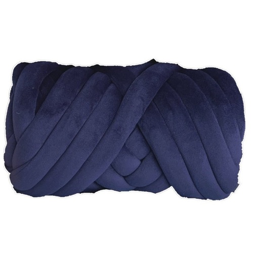 Hot Sale 3cm Wide  Chunky Yarn Braid Hand knitting Blanket Carpet Short Velvet Cotton Tube Filled Yarn