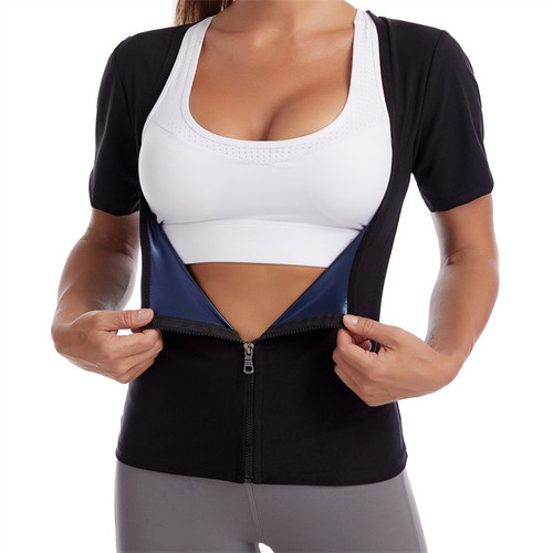 2023  Hot Neoprene Sauna Sweat Waist Trainer Corset Trimmer Un flaco chaleco Vest Slimmer for Women Weight Loss