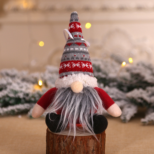 Christmas Decorations For Home Pendants Christmas Tree Ornaments Hanging Doll Craft Decor Kids Gift