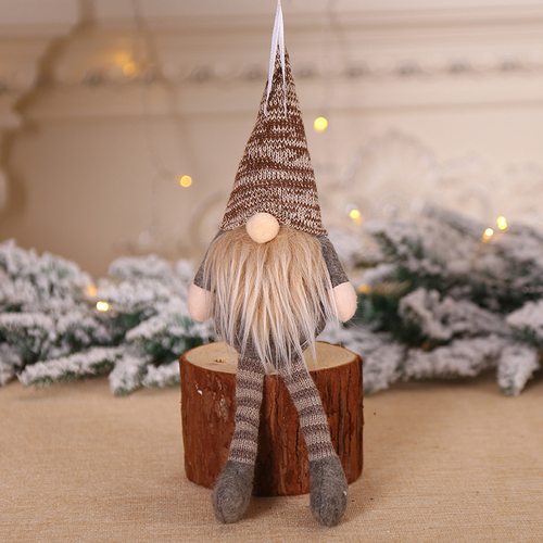 Christmas Decorations For Home Pendants Christmas Tree Ornaments Hanging Doll Craft Decor Kids Gift