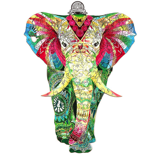 WOODBESTS A5 wooden laser cut owl wood puzzle toys crafts for child kids educational