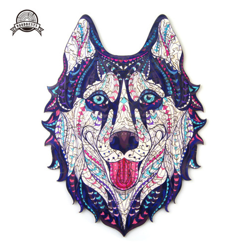 WOODBESTS A5 wooden laser cut owl wood puzzle toys crafts for child kids educational