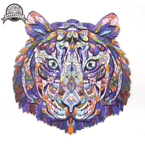 WOODBESTS A5 wooden laser cut owl wood puzzle toys crafts for child kids educational