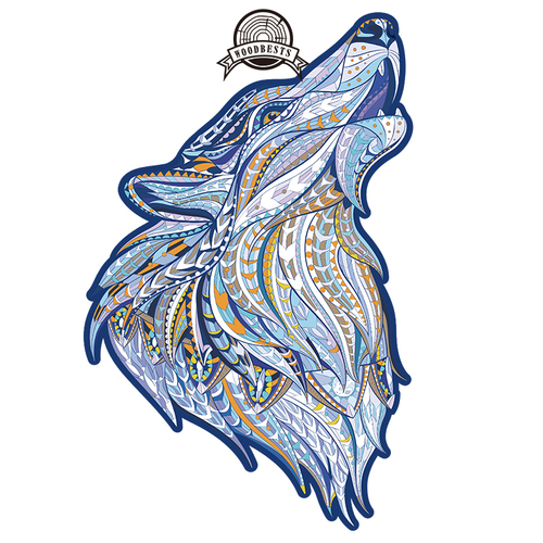 WOODBESTS A5 wooden laser cut owl wood puzzle toys crafts for child kids educational