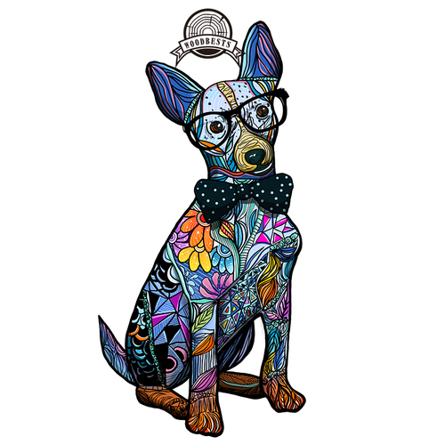 WOODBESTS A5 wooden laser cut owl wood puzzle toys crafts for child kids educational