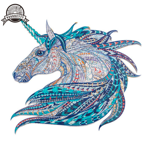 WOODBESTS A5 wooden laser cut owl wood puzzle toys crafts for child kids educational