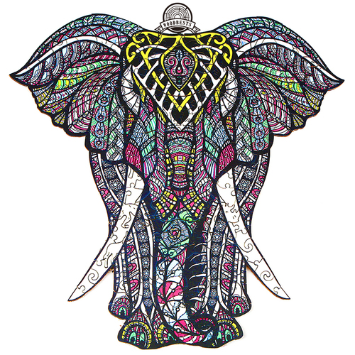 WOODBESTS A5 wooden laser cut owl wood puzzle toys crafts for child kids educational