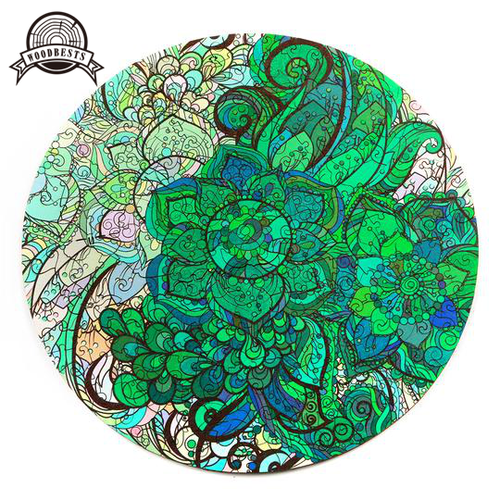 WOODBESTS A5 wooden laser cut owl wood puzzle toys crafts for child kids educational