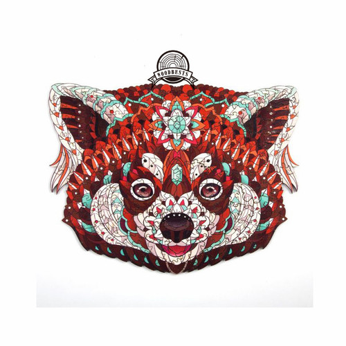 WOODBESTS A5 wooden laser cut owl wood puzzle toys crafts for child kids educational