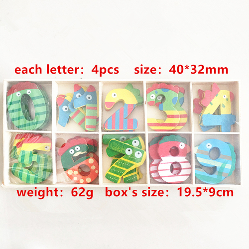  Price Educational Kid Toy Wooden Numbers and Letters A-Z Craft