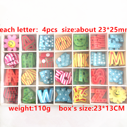 Price Educational Kid Toy Wooden Numbers and Letters A-Z Craft