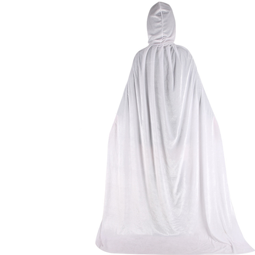   ized Hooded Cloak Long Velvet Vampire halloween costume