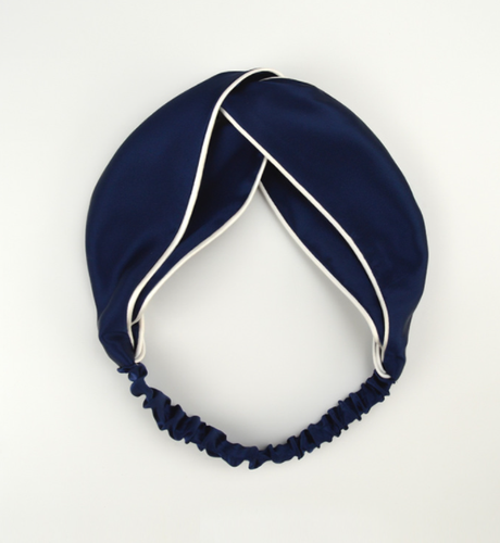 Korean style 100% natural silk hair tie 19mm soft hair accessories  women's  pure color beauty headband