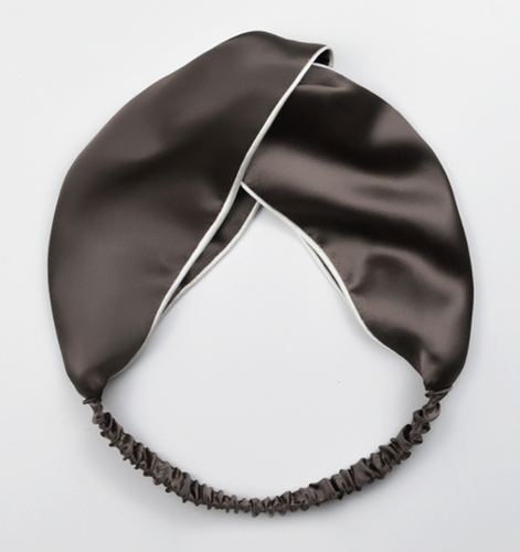 Korean style 100% natural silk hair tie 19mm soft hair accessories  women's  pure color beauty headband