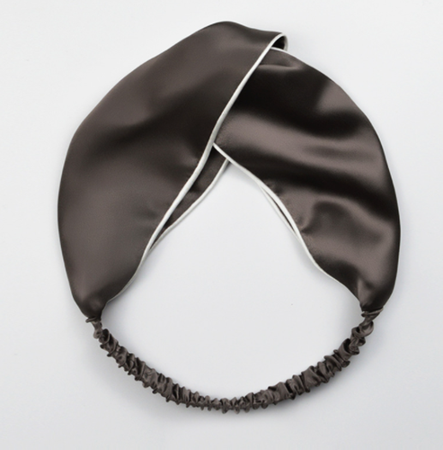 Korean style 100% natural silk hair tie 19mm soft hair accessories  women's  pure color beauty headband