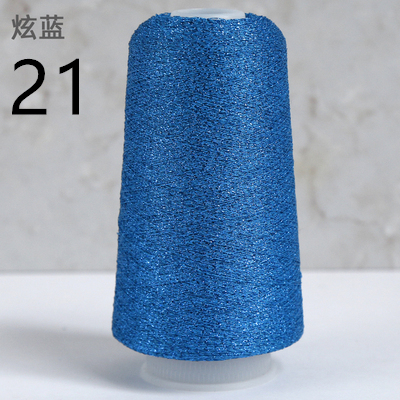 50g 1400m High Tenacity Any Type Pure Gold Pure Silver Lurex Fabric Metallic Knitting yarn