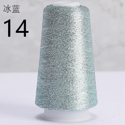 50g 1400m High Tenacity Any Type Pure Gold Pure Silver Lurex Fabric Metallic Knitting yarn