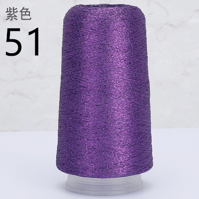 50g 1400m High Tenacity Any Type Pure Gold Pure Silver Lurex Fabric Metallic Knitting yarn