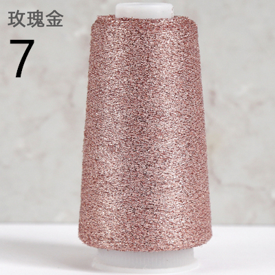 50g 1400m High Tenacity Any Type Pure Gold Pure Silver Lurex Fabric Metallic Knitting yarn